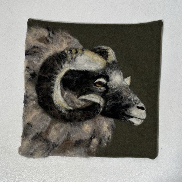 Needle Felted Art - Shetland - 4 HRS